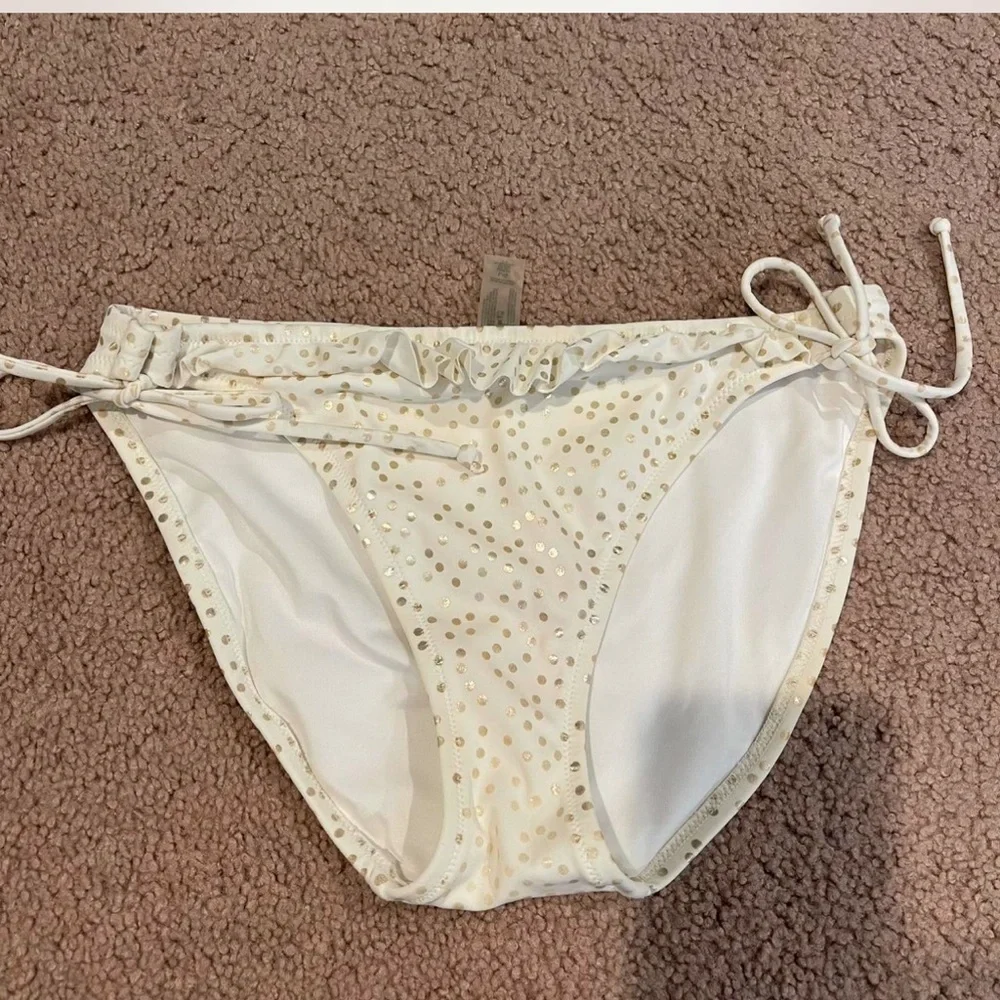 VICTORIAS SECRET polka dot Bikini Bottom